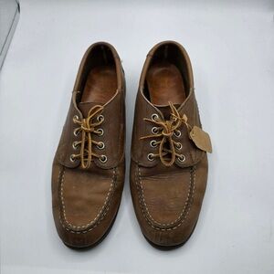 Sebago Campsites Leather Butcher Mocs Sz 10M